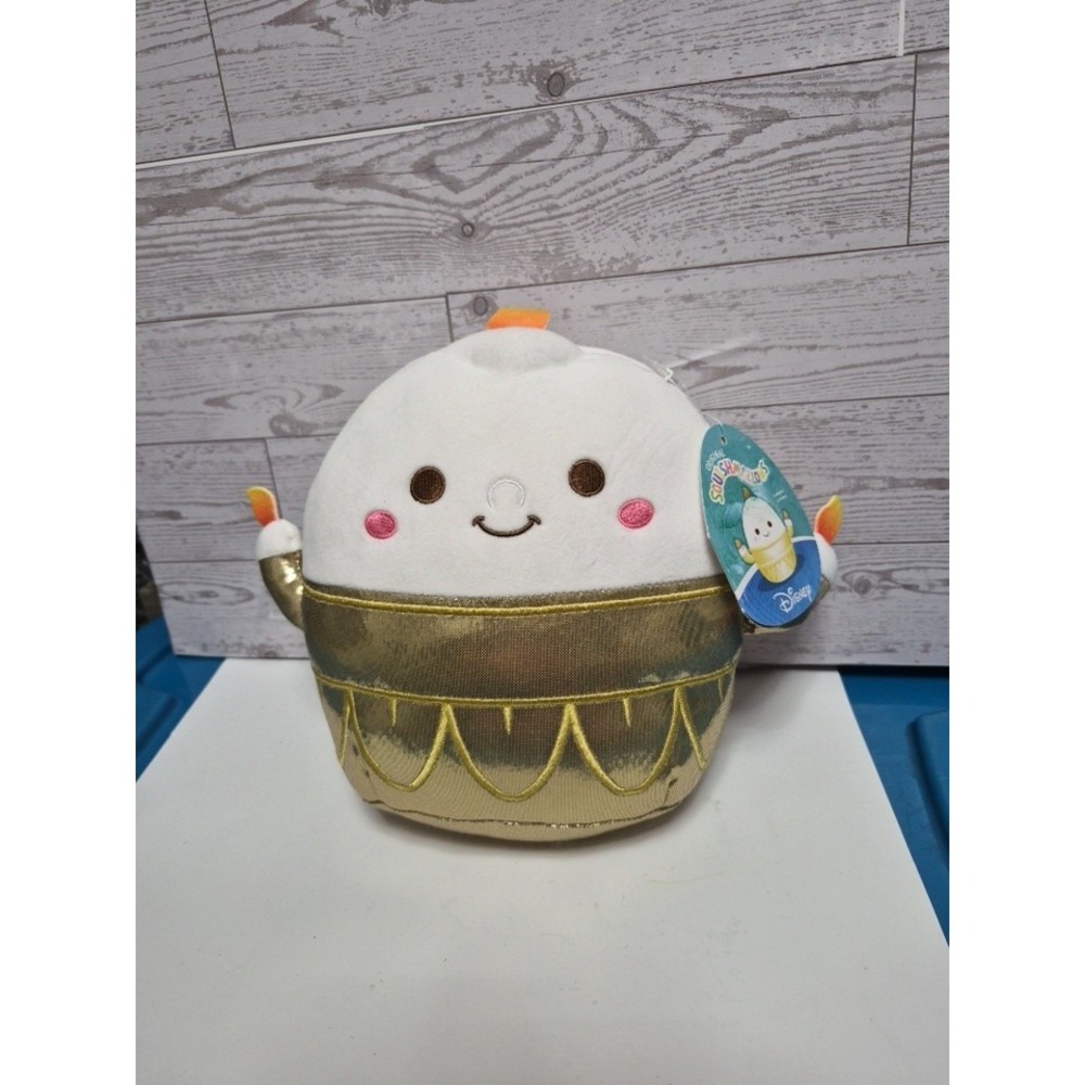Squishmallow Disney Lumiere Plush Toy  Beauty the Beast New NWT